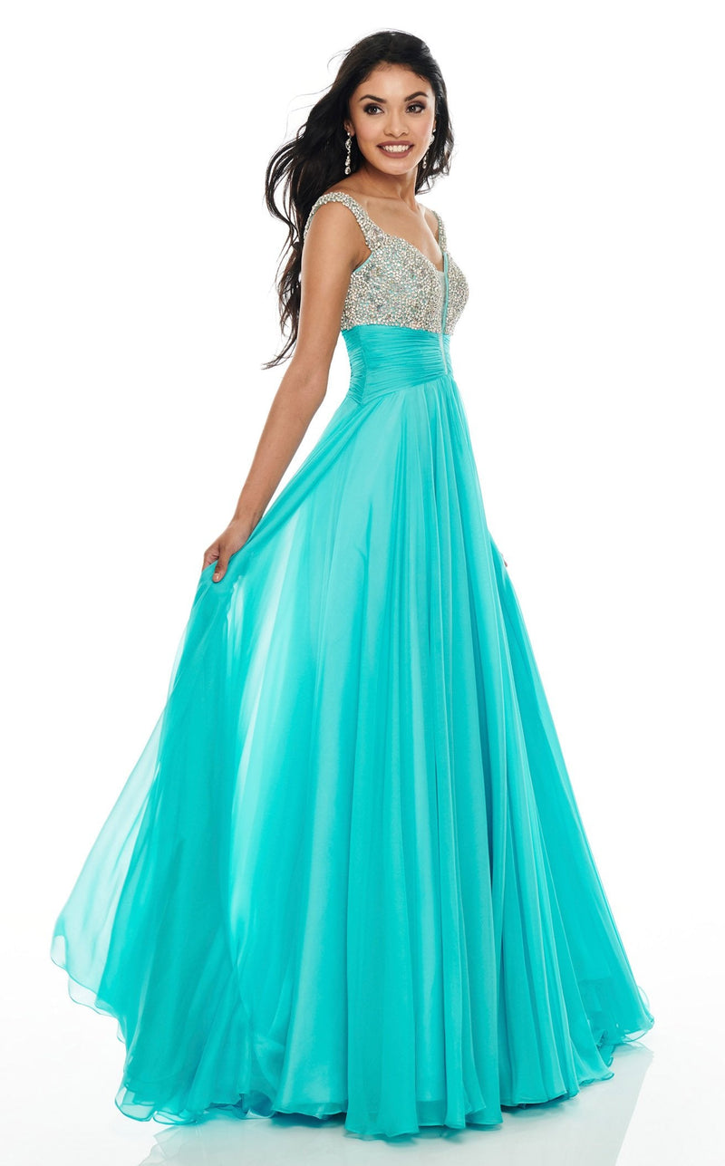 Rachel Allan 7018 Aqua Blue