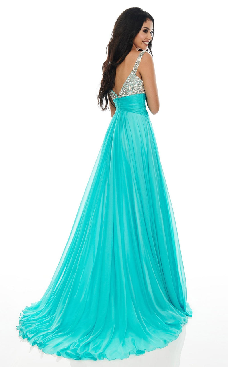Rachel Allan 7018 Aqua Blue