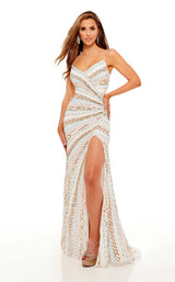 Rachel Allan 70183 White-Multi