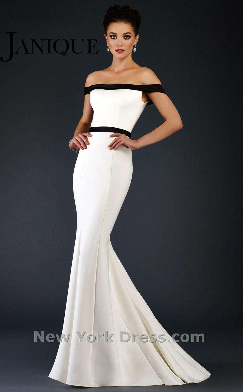 Janique C1456 White/Black