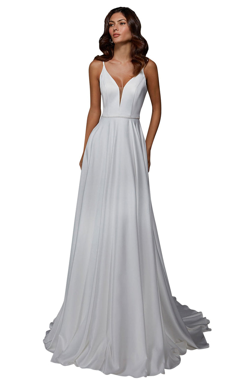 Alyce 7024 Diamond White