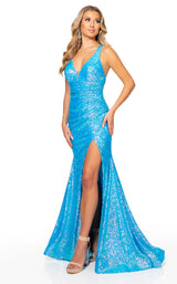Rachel Allan 70245 Neon Ocean Blue