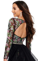 Rachel Allan 7026 Black Multi