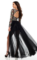 Rachel Allan 7026 Black Multi
