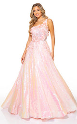 Rachel Allan 70267 Pink Iridescent