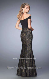 La Femme 22342 Black/Nude