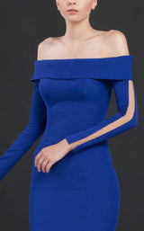 MNM Couture N0043 Royal Blue