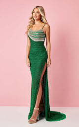 Rachel Allan 70358 Emerald-Silver