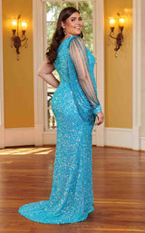 Rachel Allan 70368W Turquoise