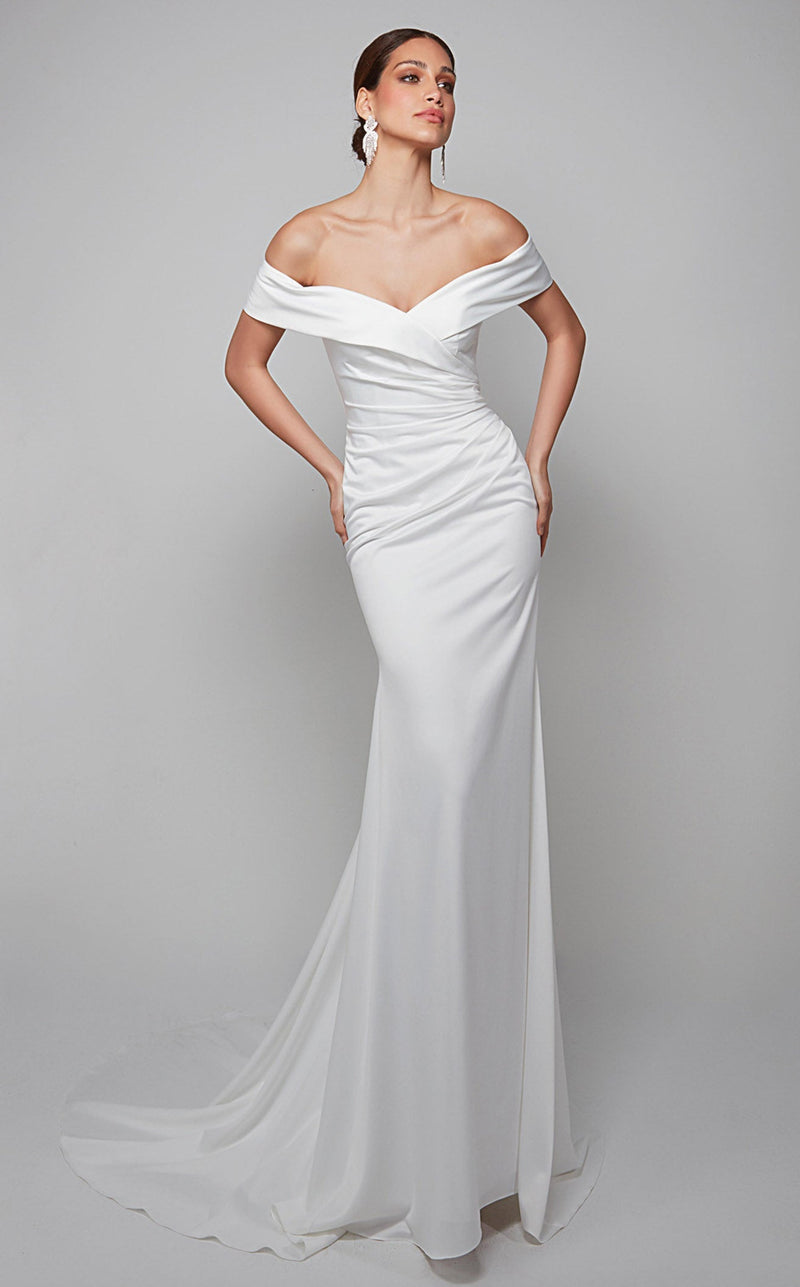 Alyce 7059 Diamond White