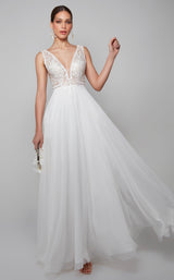 Alyce 7072 Diamond White