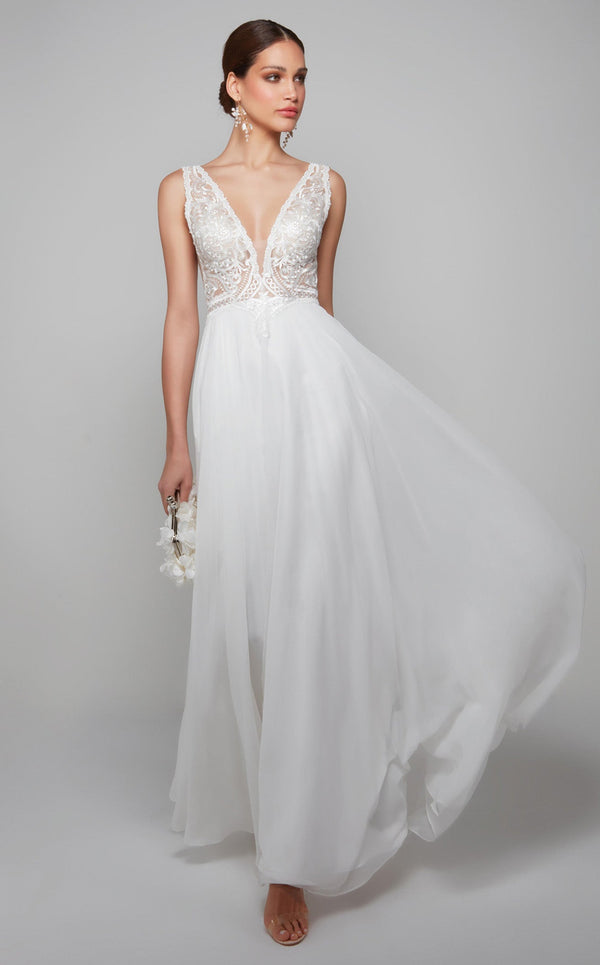 Alyce 7072 Diamond White