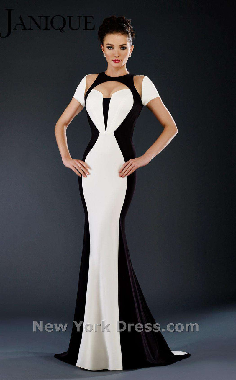 Janique C1493 White/Black