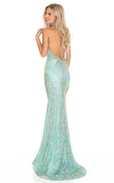 Rachel Allan 7077 Aqua-Gold