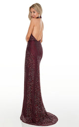 Rachel Allan 7077 Black-Cherry