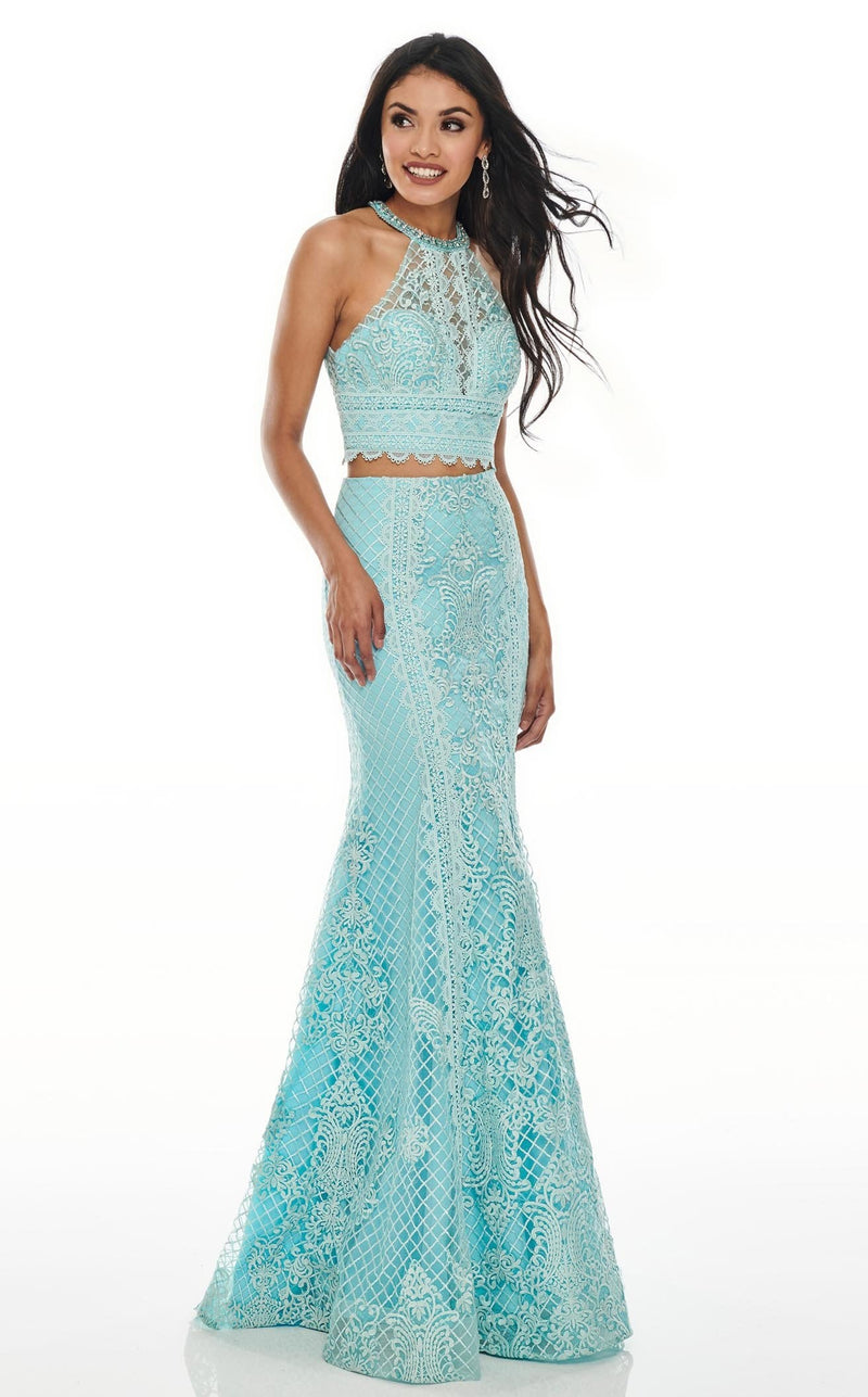 Rachel Allan 7088 Aqua Blue