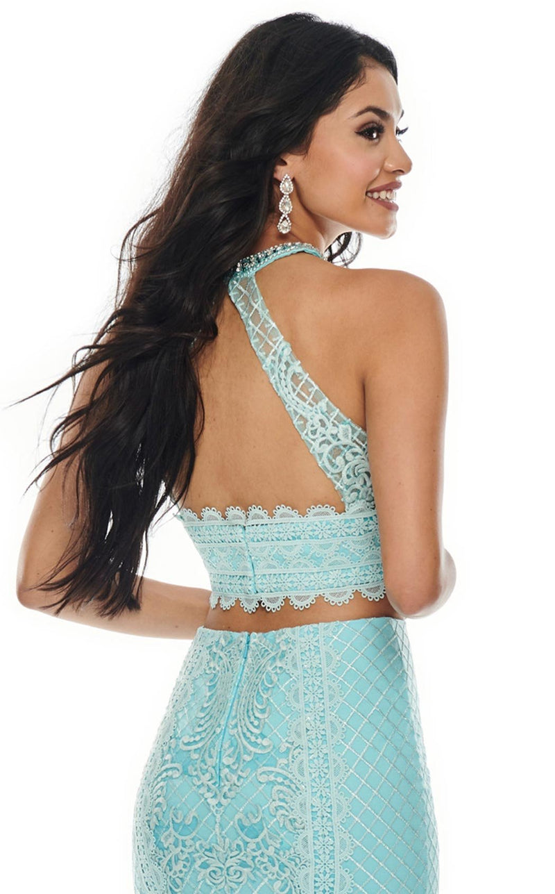 Rachel Allan 7088 Aqua Blue