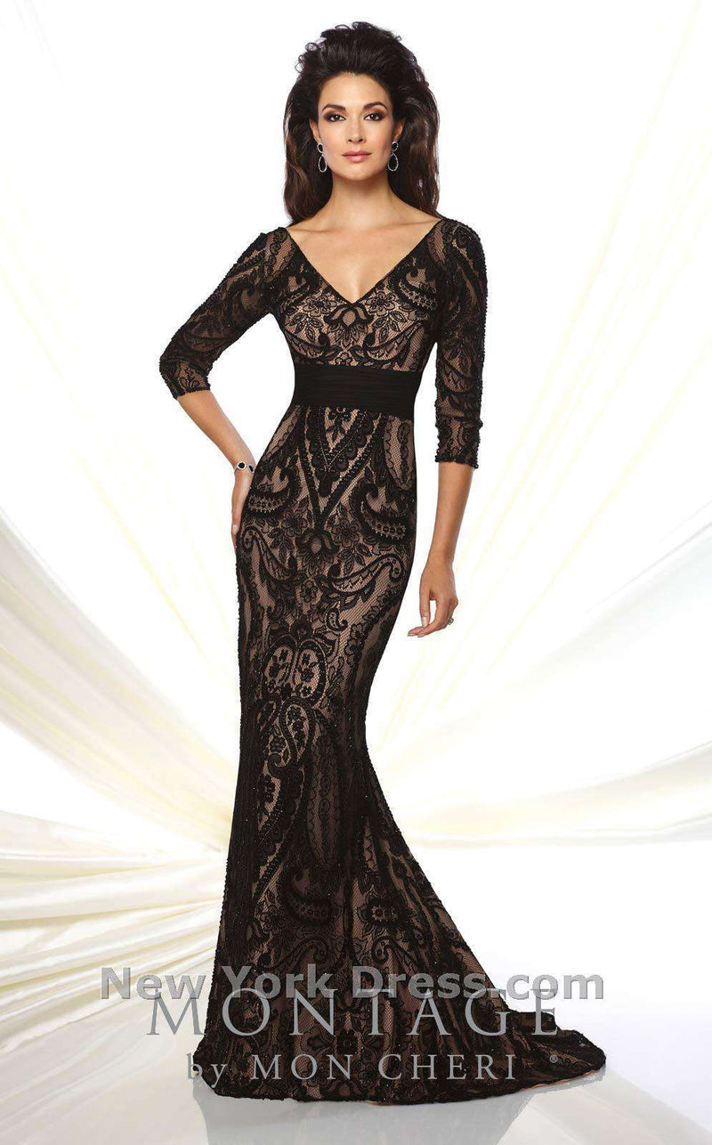 Mon Cheri 116952 Black/Nude