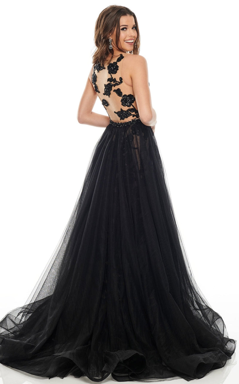 Rachel Allan 7130 Black-Nude