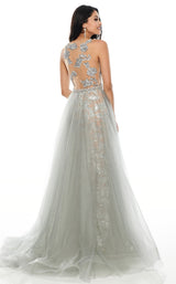 Rachel Allan 7130 Silver/Nude
