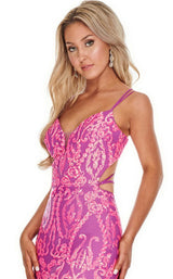Rachel Allan 7147 Neon-Magenta
