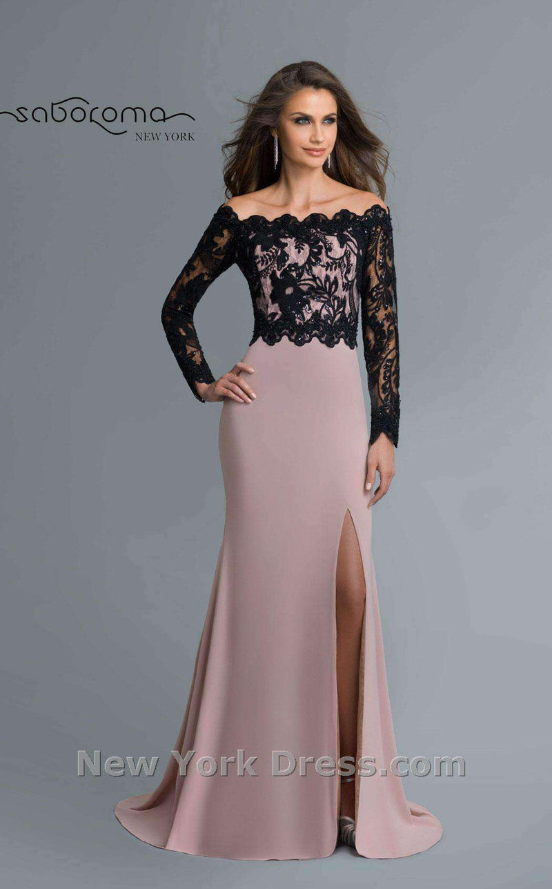 Saboroma 4097 Nude/Black