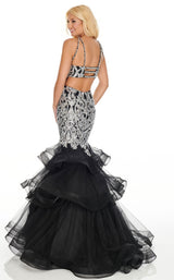 Rachel Allan 7167 Black/Silver