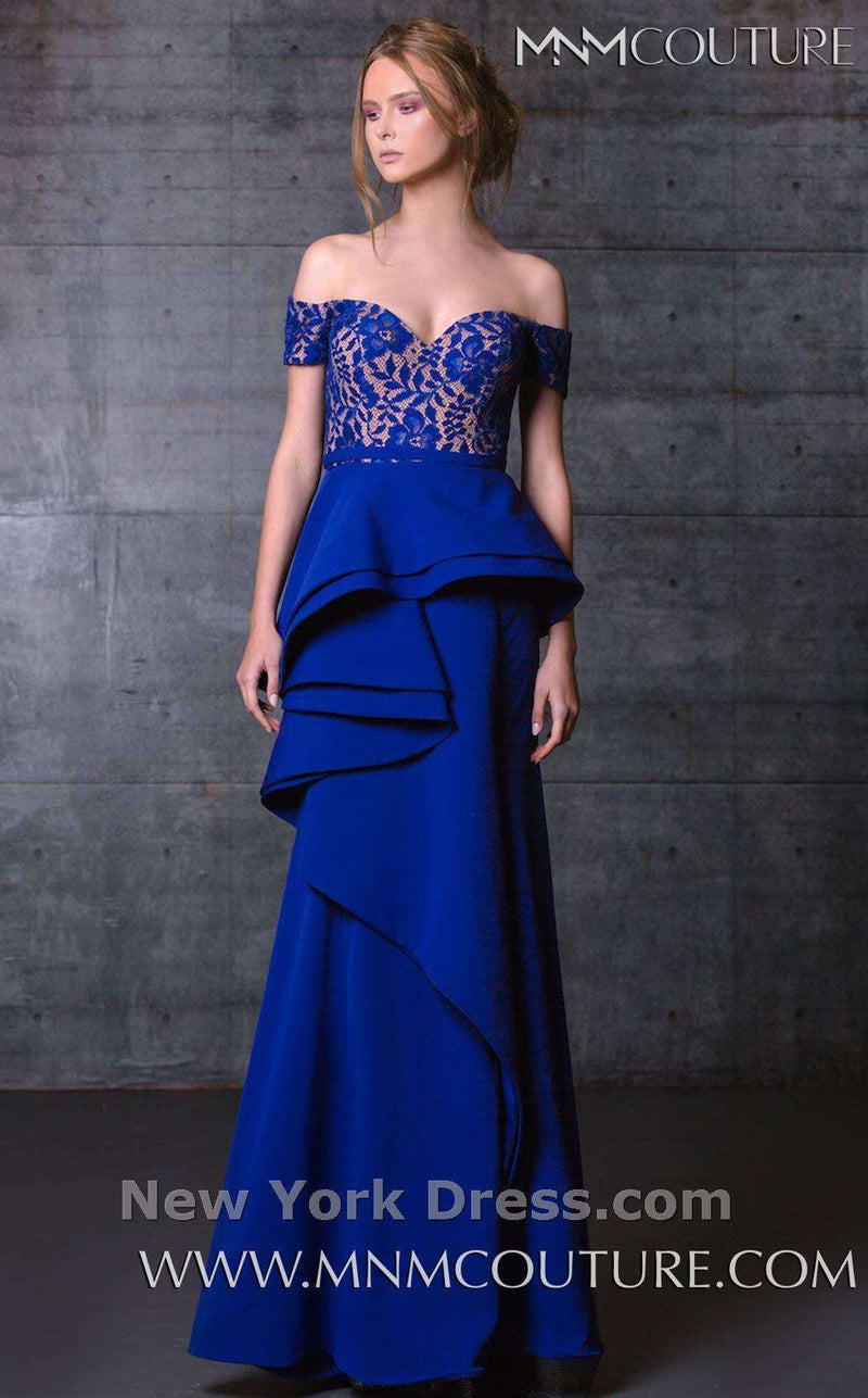 MNM Couture N0104 Royal Blue