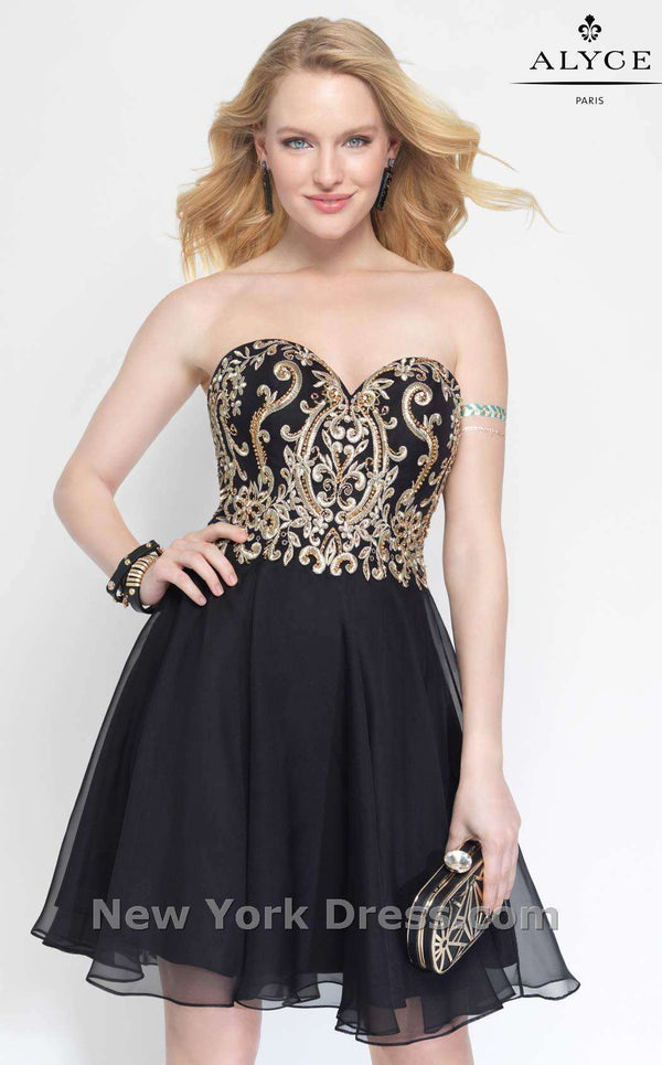 Alyce 3688 Black/Gold