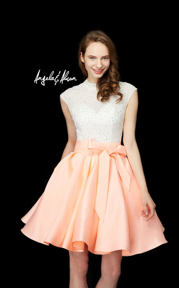 Angela And Alison 72016 Ivory-Coral