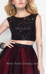 Alyce 4447 Black/Burgundy