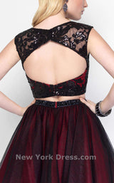 Alyce 4447 Black/Burgundy