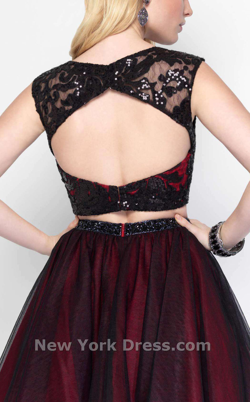 Alyce 4447 Black/Burgundy
