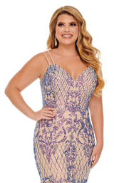 Rachel Allan Curves 7216 Nude-Iridescent