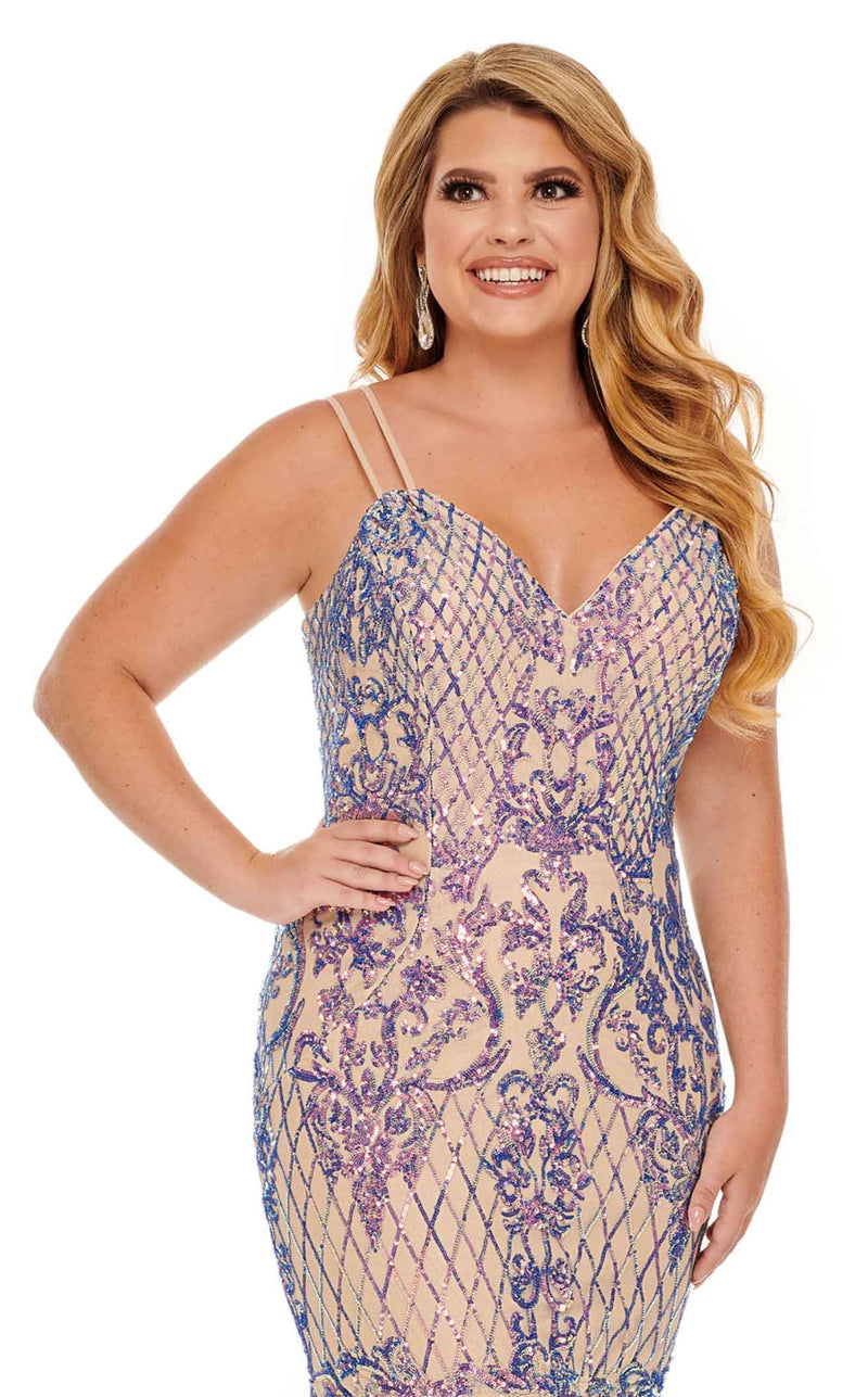 Rachel Allan Curves 7216 Nude-Iridescent