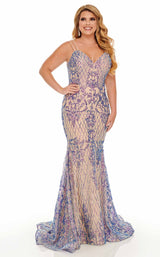 Rachel Allan Curves 7216 Nude-Iridescent