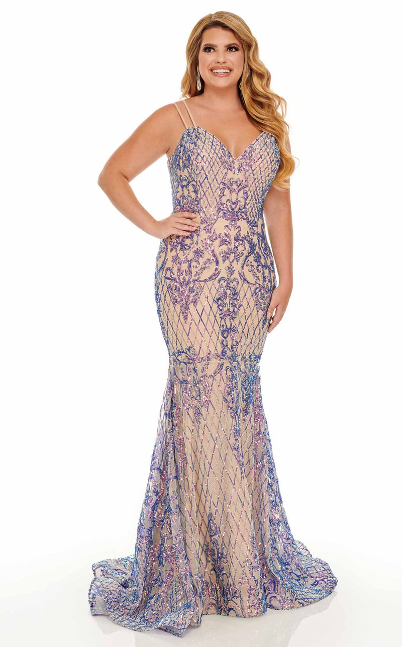 Rachel Allan Curves 7216 Nude-Iridescent