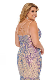 Rachel Allan Curves 7216 Nude-Iridescent