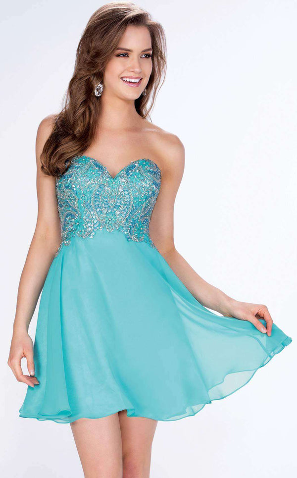 Mon Cheri MCS21668 Turquoise
