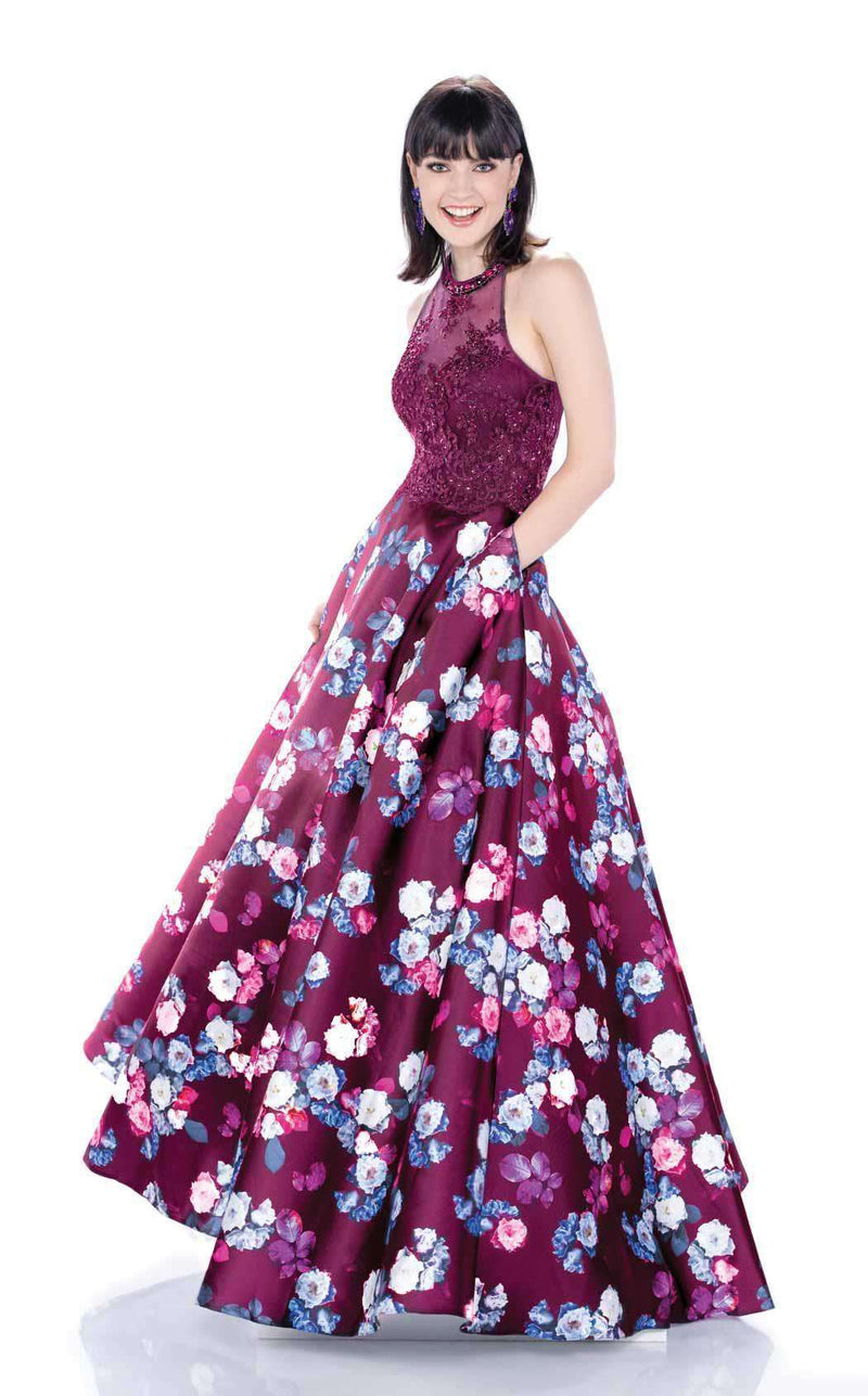 Mon Cheri MCE21638 Magenta/Multi