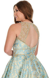 Rachel Allan 7226 Aqua-Gold