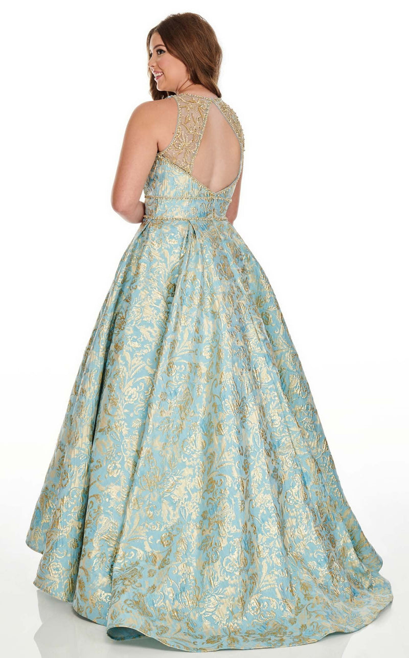 Rachel Allan 7226 Aqua-Gold