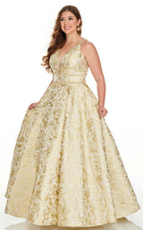 Rachel Allan 7226 Ivory/Gold