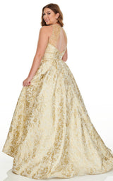 Rachel Allan 7226 Ivory/Gold