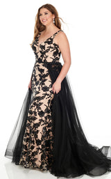 Rachel Allan 7228 Black-Nude
