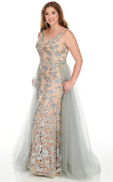Rachel Allan 7228 Silver/Nude