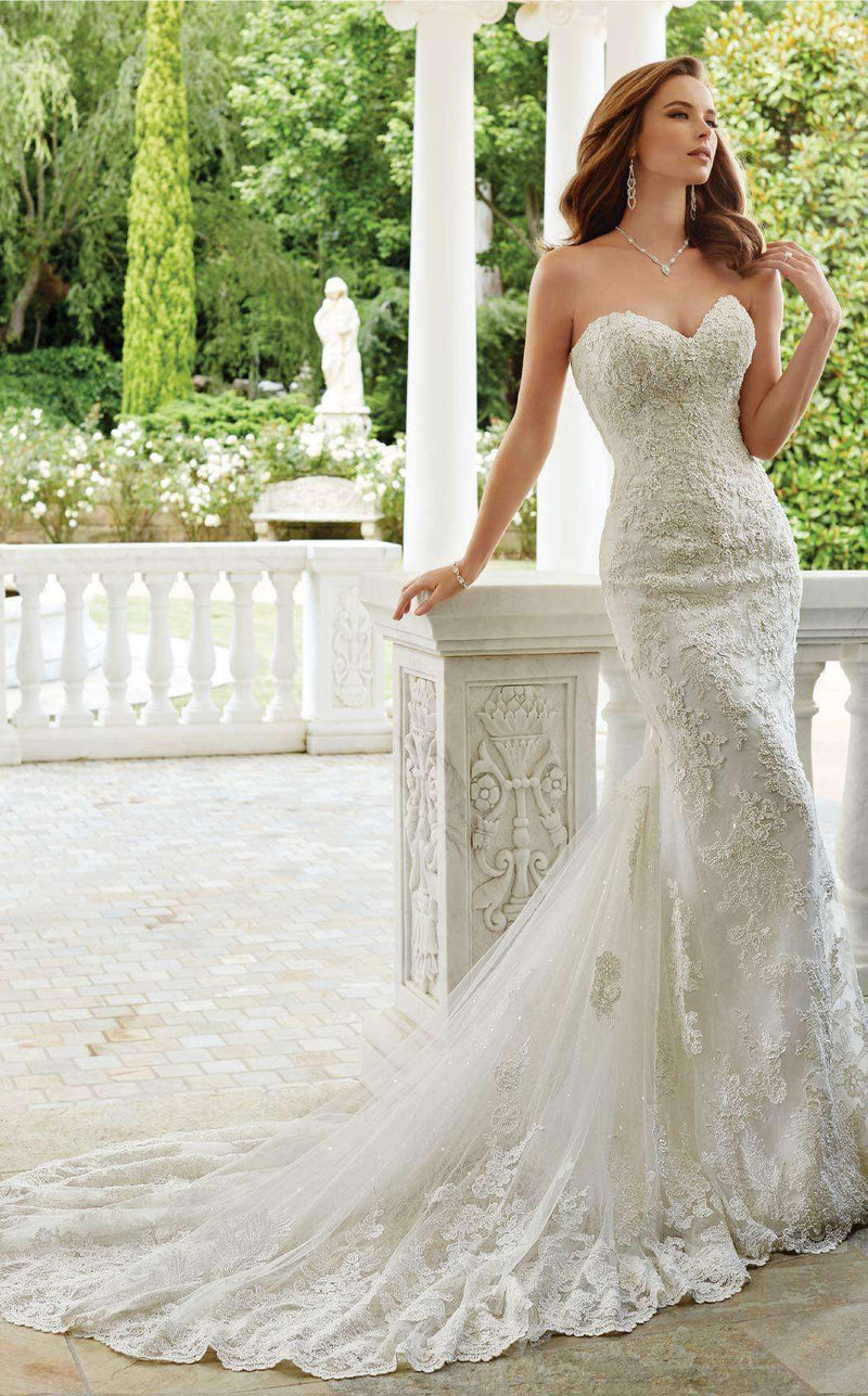 Sophia Tolli Y21674 Ivory/Light Pewter