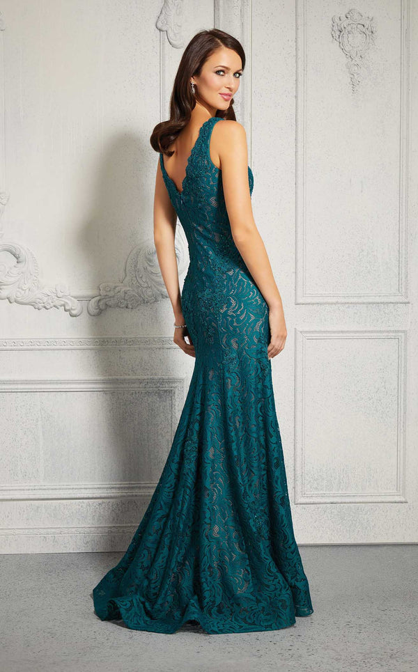 MGNY 72416 Teal-Fawn