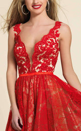 Dave and Johnny 2883 Red