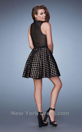 La Femme 23383 Black/Nude